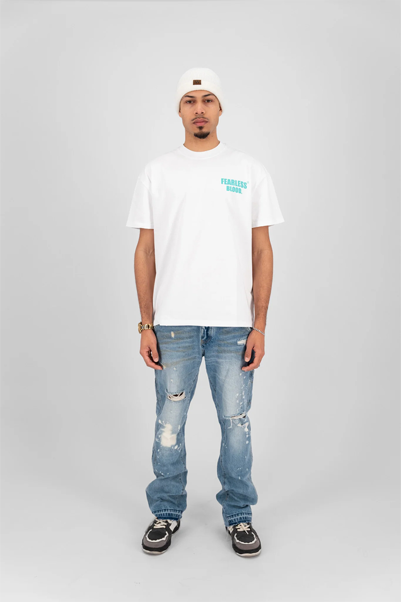 Fearless Blood T-shirt Leader Club Tee L-groen