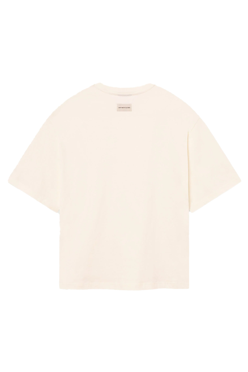 Don't Waste Culture T-shirt Suren Beige