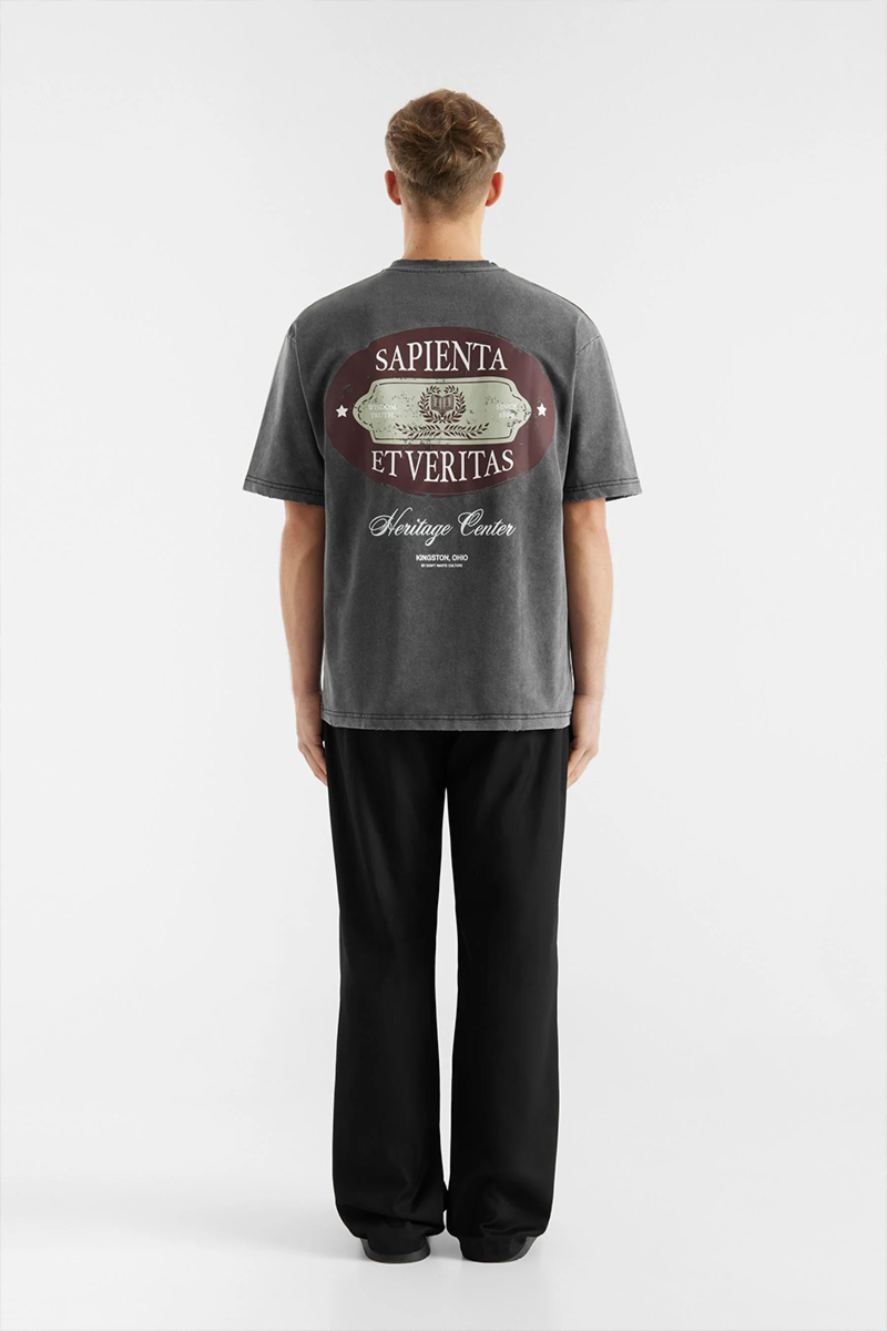 Don't Waste Culture T-shirt Orla Zwart