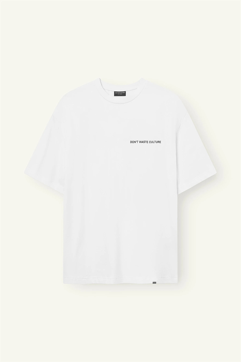Don't Waste Culture T-shirt Lysara Wit