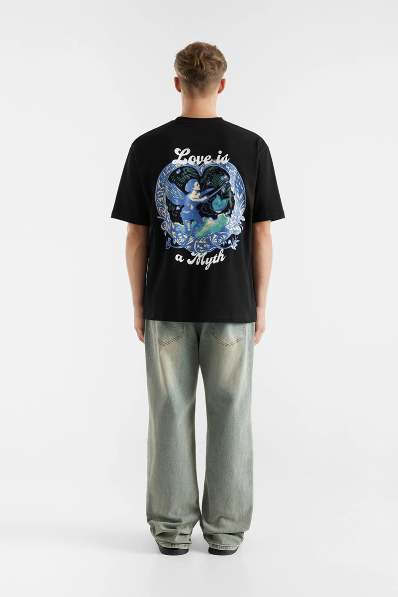 Don't Waste Culture T-shirt Quinian Zwart