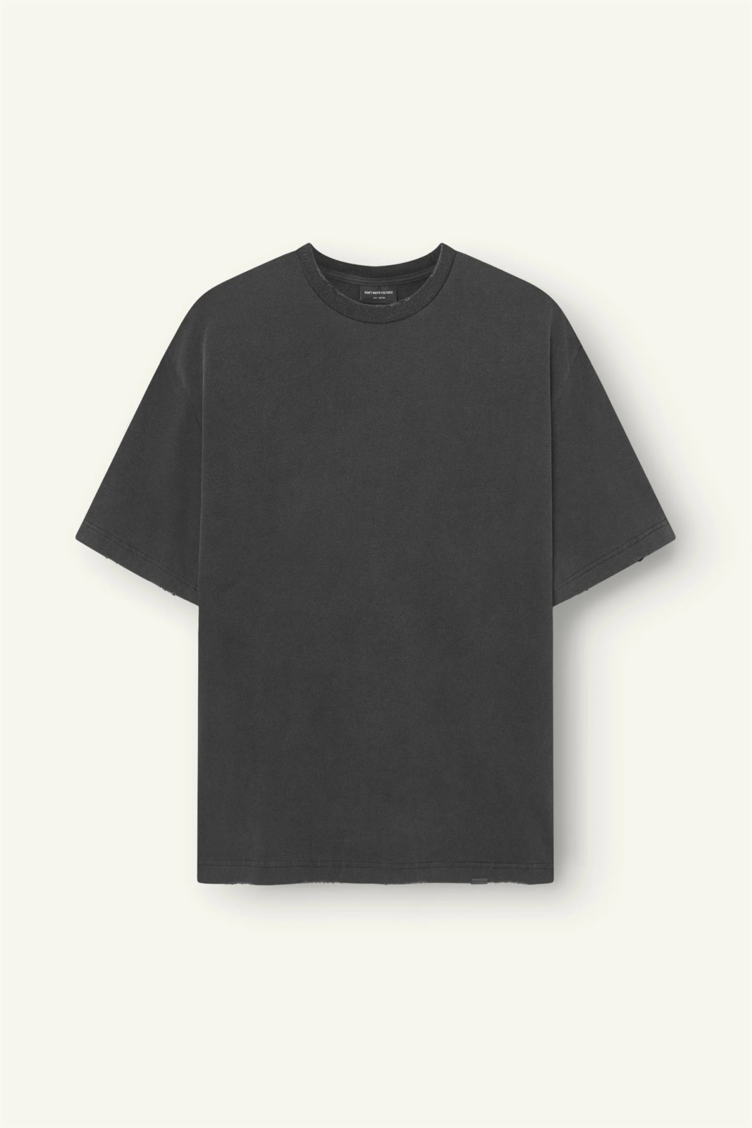 Don't Waste Culture T-shirt Anvaya Zwart Ov