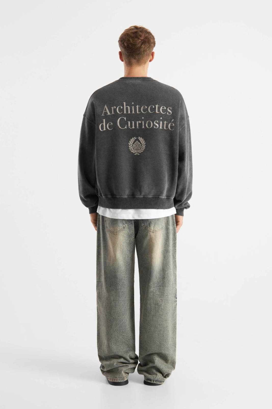 Don't Waste Culture Sweater Rifaz Zwart