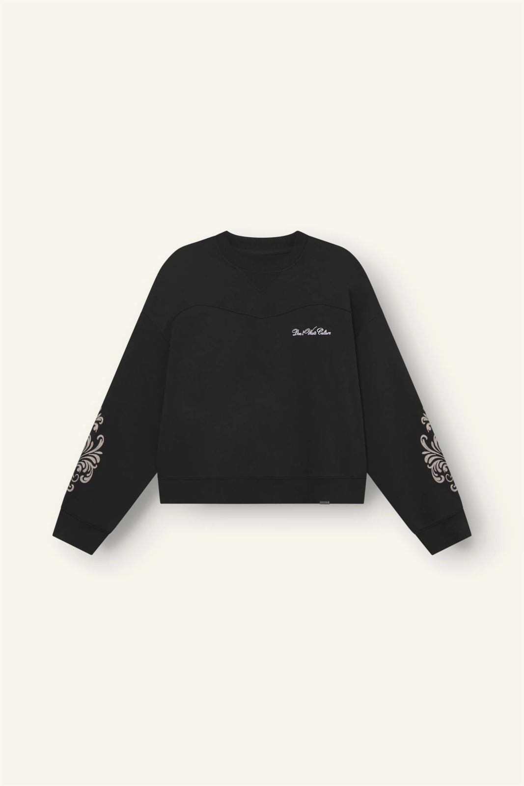 Don't Waste Culture Sweater Gravien Zwart