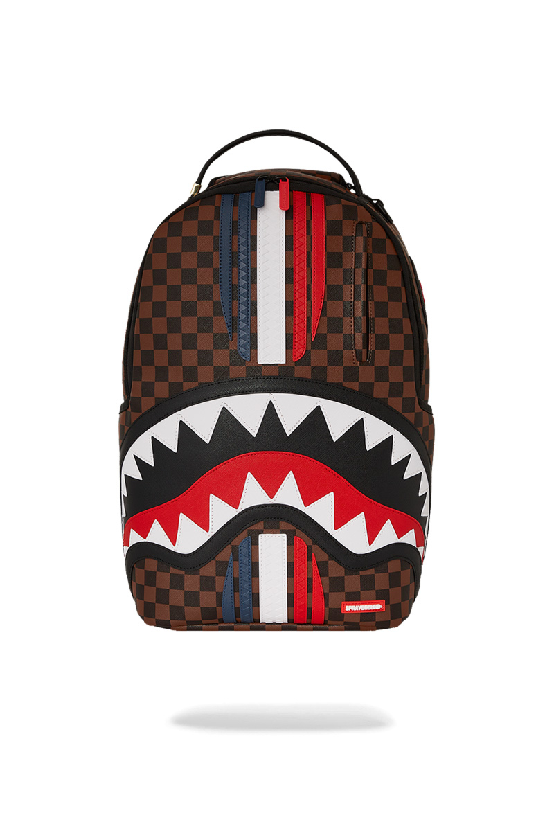 Sprayground Tas Machine Francaise Backpack Ov.bruin