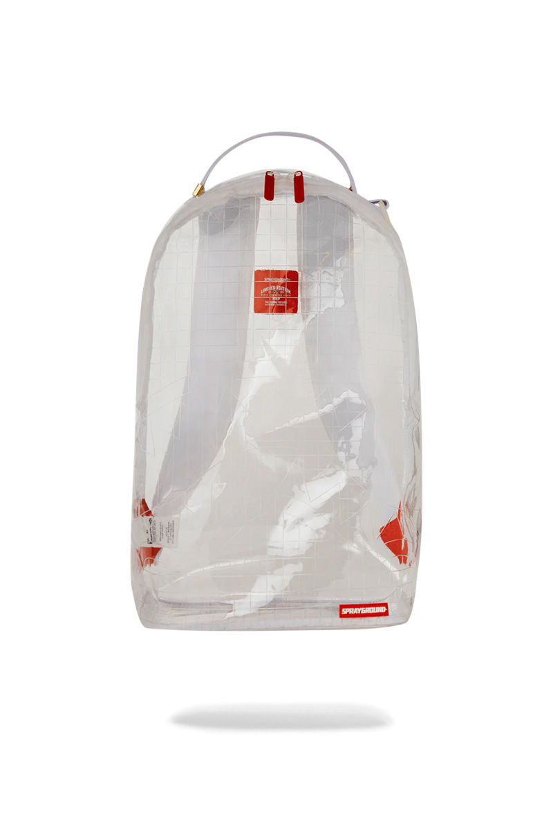 Sprayground Tas Clear Check Dlxv Uni