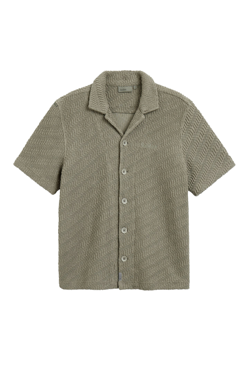 Aeden Shirt Elvio Shirt Ov. Groen