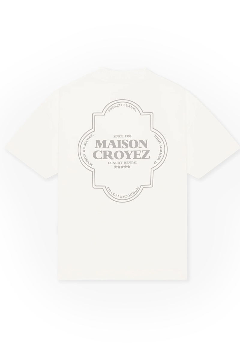 Croyez T-shirt Moroccan T-shirt Off White