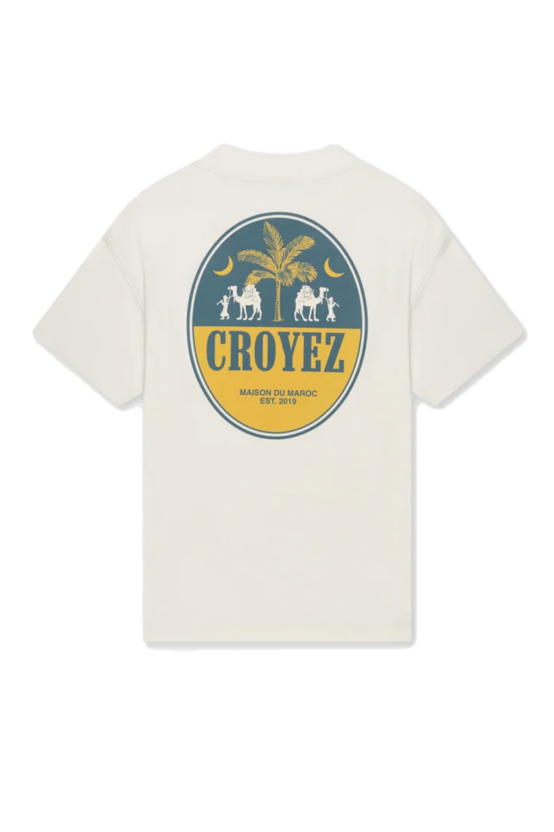 Croyez T-shirt Camel T-shirt Off White