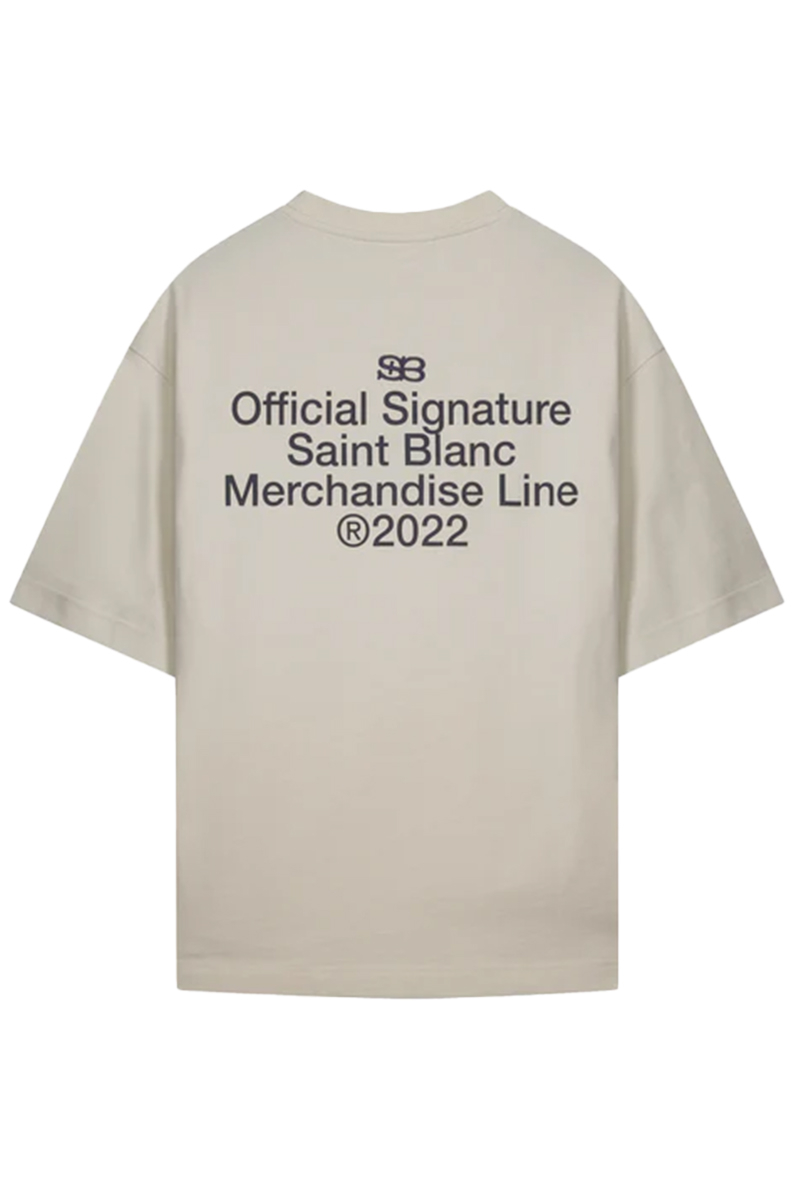 Saint Blanc T-shirt Monogram T-shirt Off White