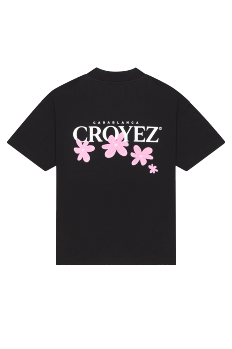 Croyez T-shirt Botanique T-shirt Zwart