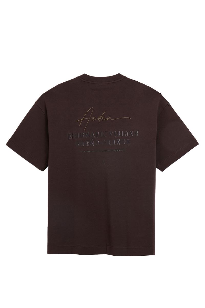 Aeden T-shirt Razz Tee D-bruin