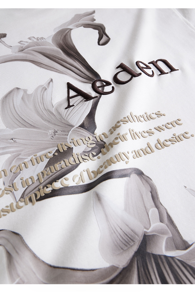 Aeden T-shirt Ezio Tee Off White
