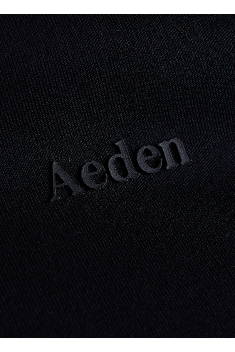 Aeden T-shirt Misty Tee Zwart