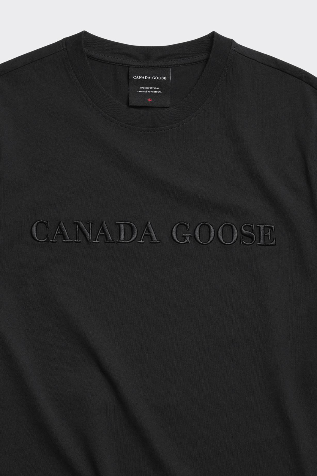 Canada Goose T-shirt Emersen T-shirt Zwart