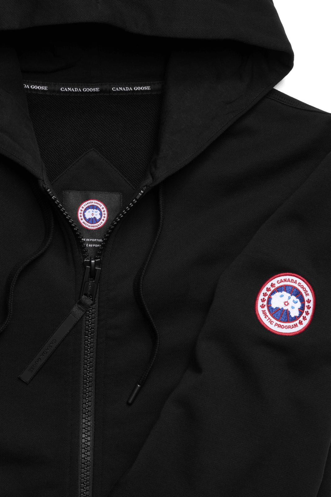 Canada Goose Jogging Top Huron Full Zip Hoody Zwart