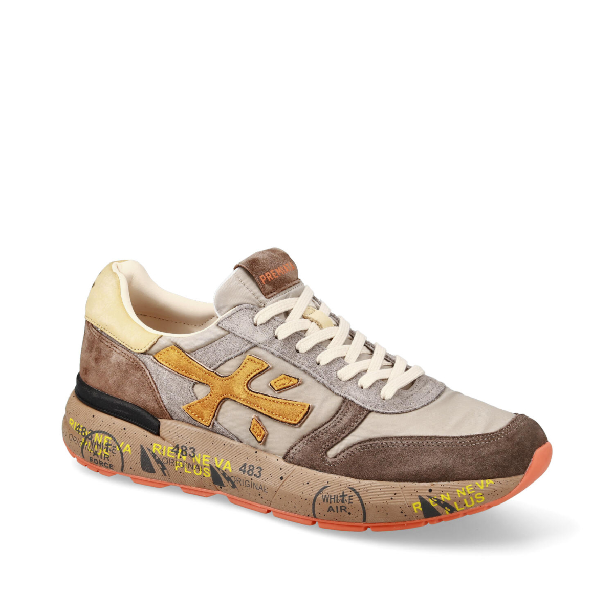 Premiata Schoenen Mick Beige