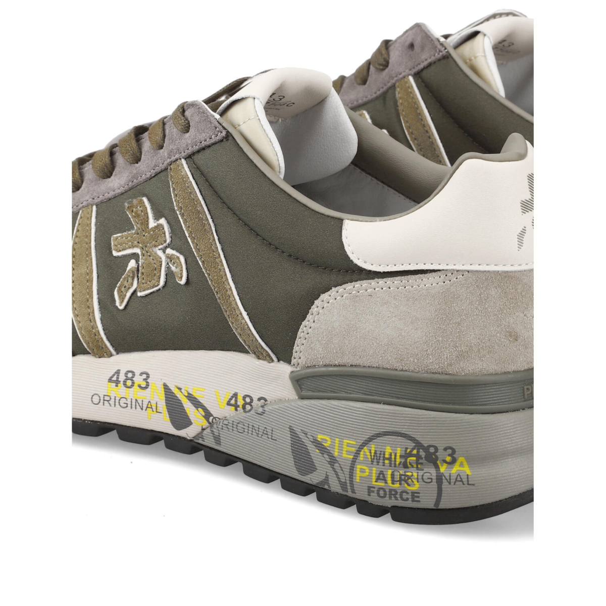 Premiata Schoenen Lander Groen