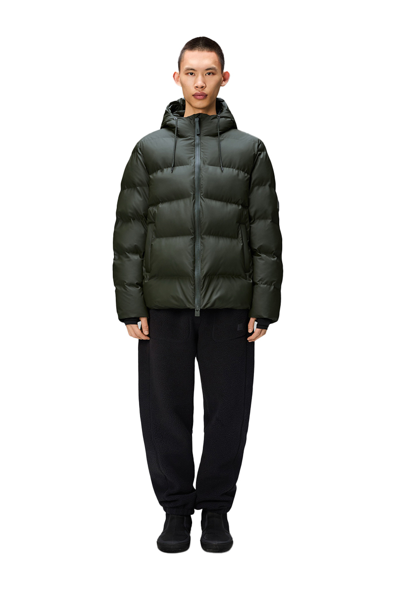 Rains Jas Alta Puffer Jacket D-groen