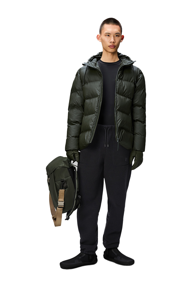 Rains Jas Alta Puffer Jacket D-groen