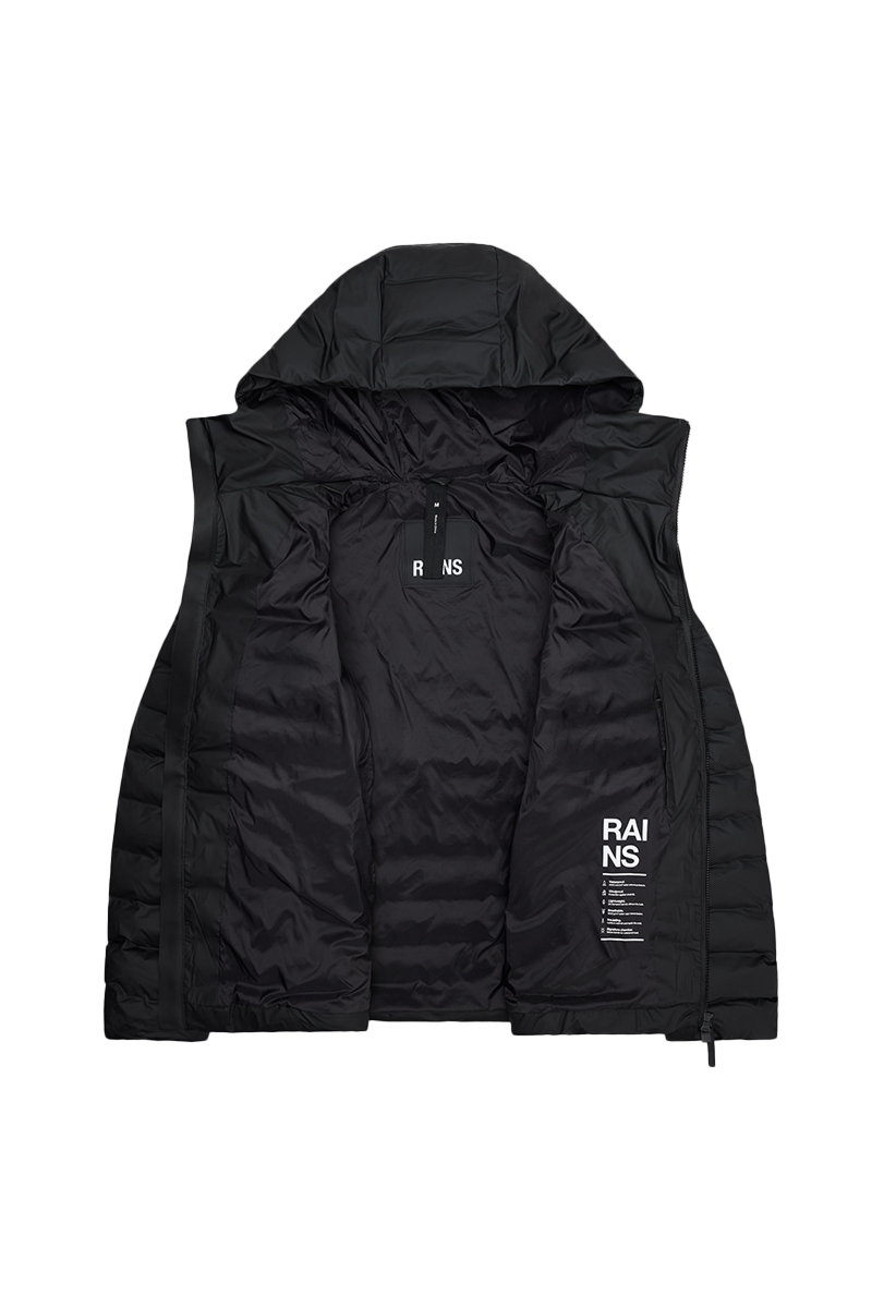 Rains Jas Lohja Puffer Jacket Zwart