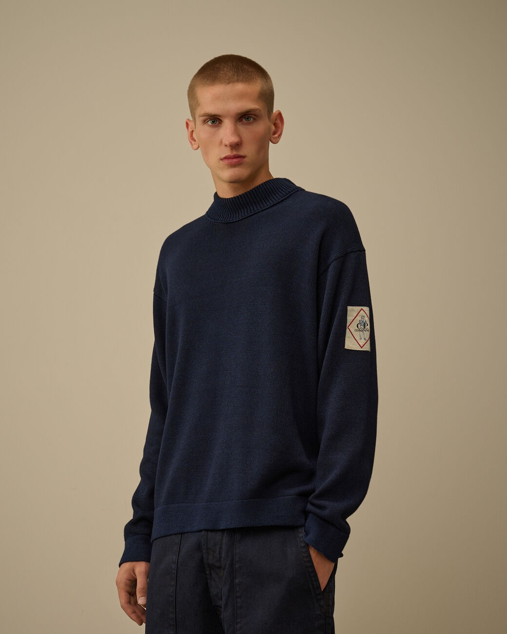 Cp Company Trui 19cmkn193a D-blauw