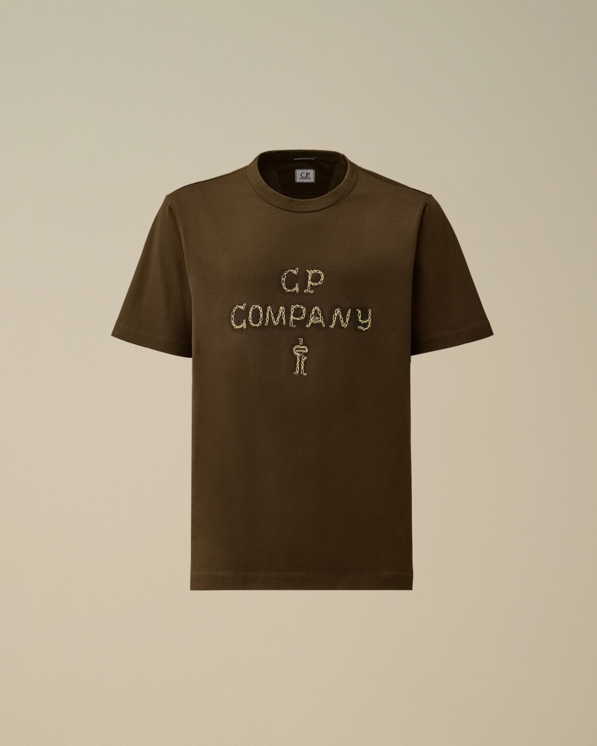 Cp Company T-shirt 19cmts111a Groen