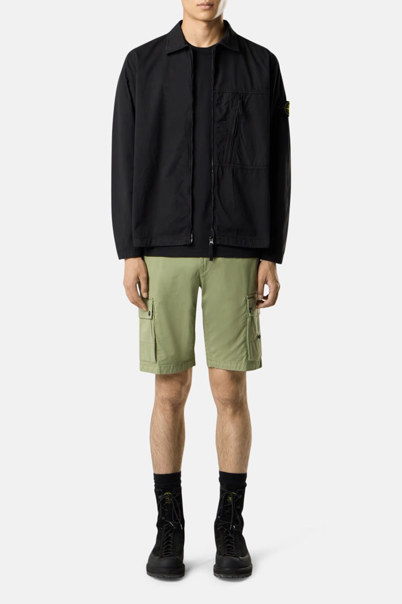 Stone Island Shirt K2s15 1200003 S0010 Zwart