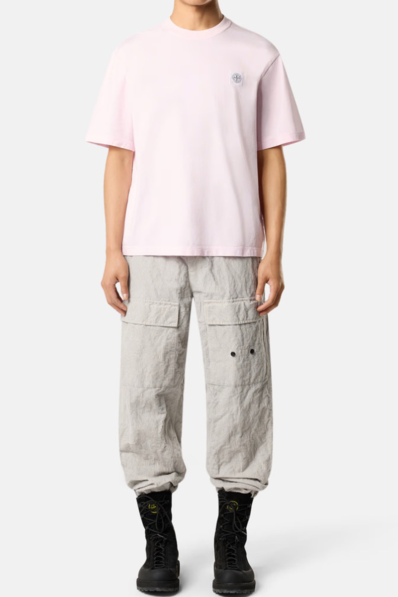 Stone Island T-shirt K2s15 2100025 S0115 Roze