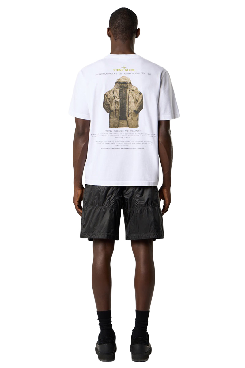 Stone Island T-shirt K2s15 2100037 S0091 Wit