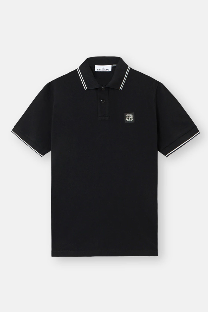 Stone Island Polo K2k15 2200007 S0018 Zwart