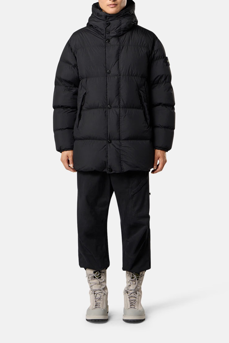 Stone Island Jas K2s15 4100012 S0a23 Zwart