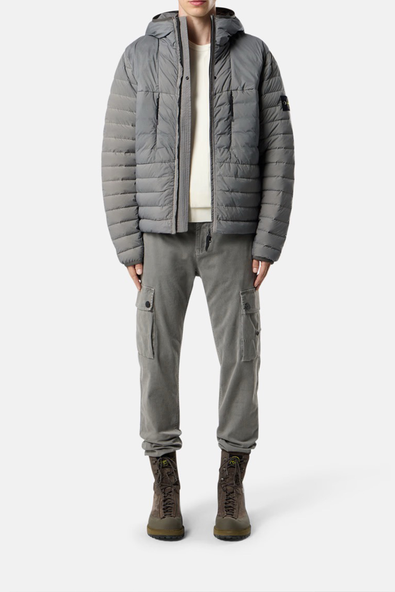 Stone Island Jas K2s15 4100020 S0183 Grijs