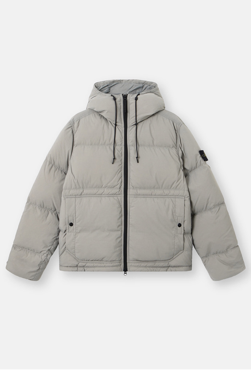 Stone Island Jas K2s15 4100039 S0028 Grijs