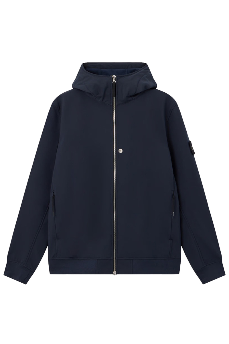 Stone Island Jas K2s15 Q100004 S0b22 D-blauw
