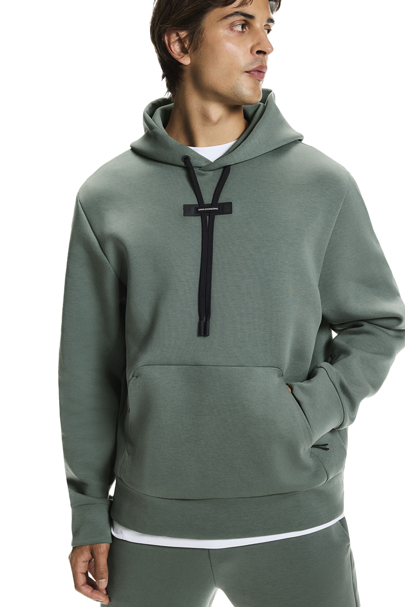 On Running Jogging Top Focus Tech Hoodie Zwart