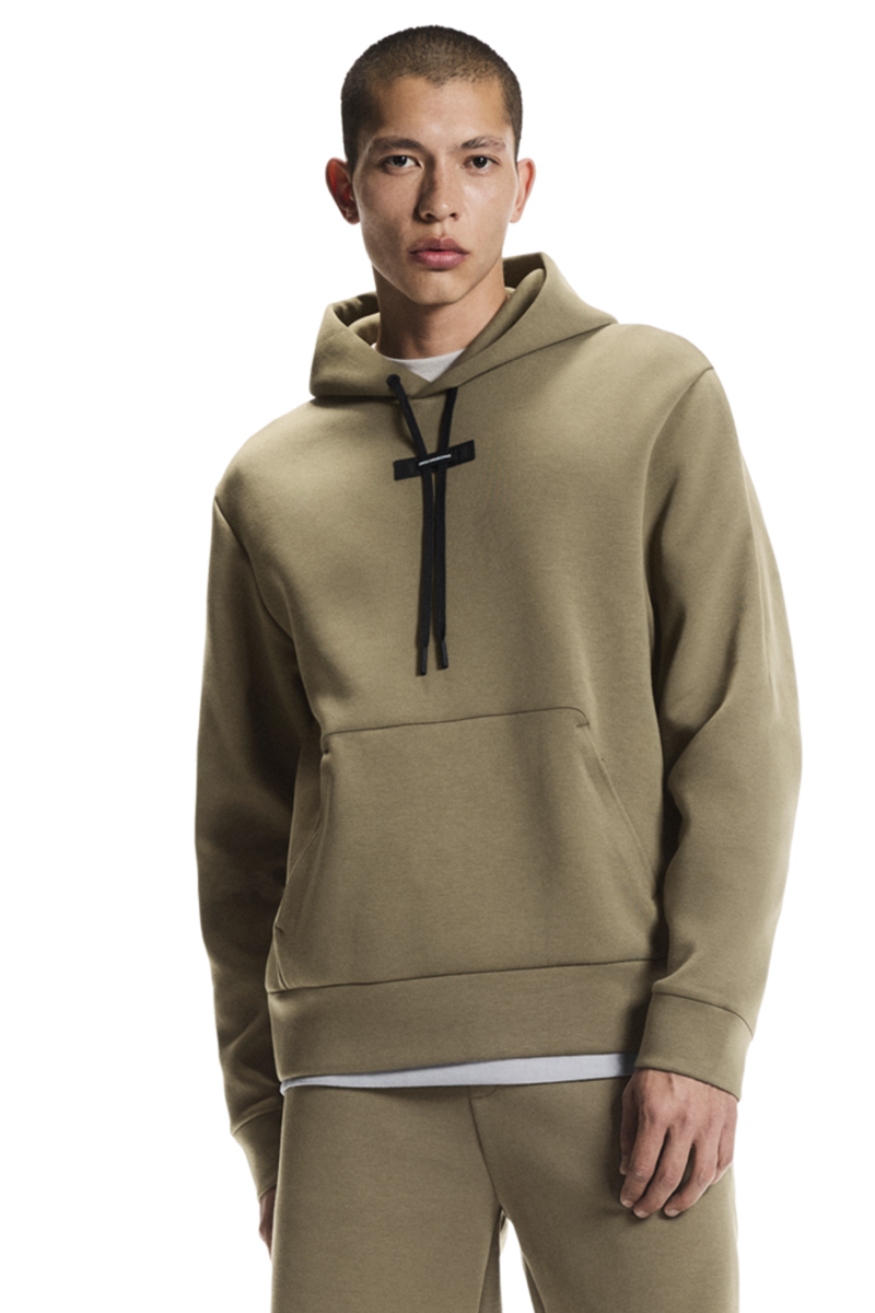 On Running Jogging Top Focus Tech Hoodie M-groen