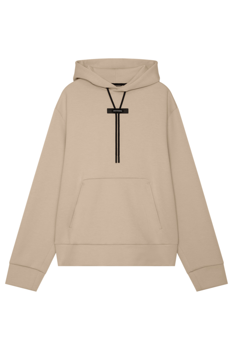 On Running Jogging Top Focus Tech Hoodie Beige