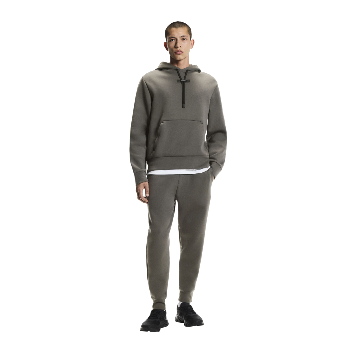 On Running Jogging Broek Focus Tech Sweatpants D-grijs