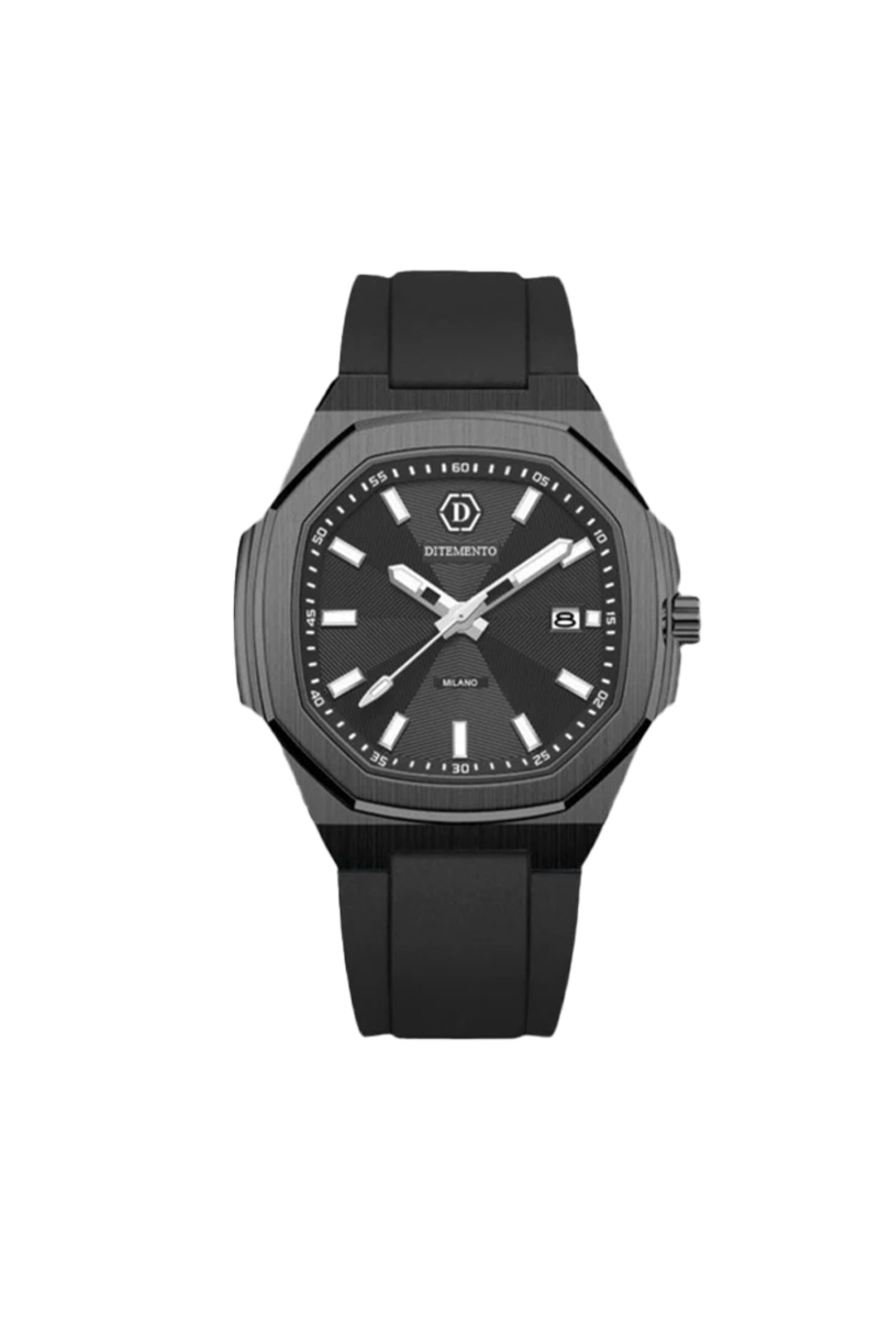 Ditemento Horloge Raddopiare Carlito All Black