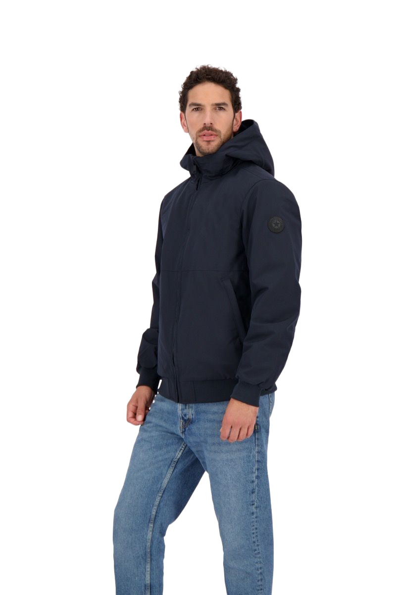 Airforce Jas Padded Bomber D-blauw