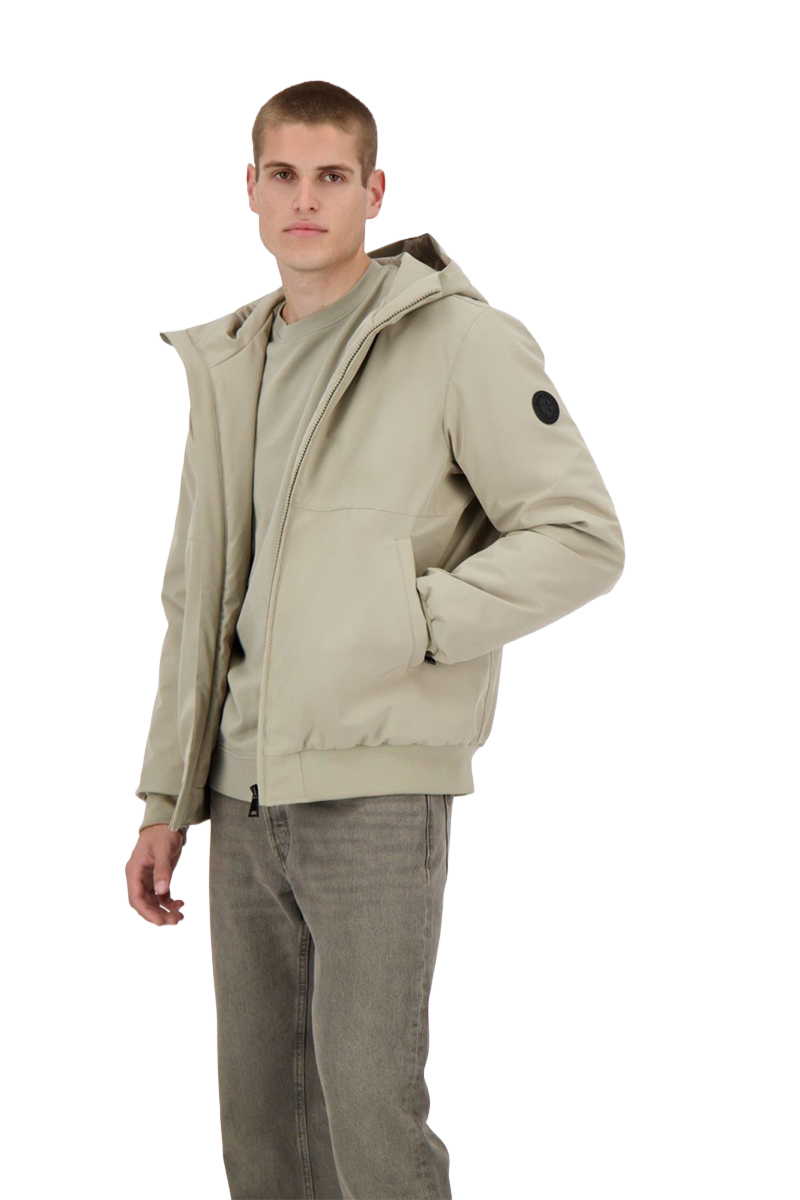 Airforce Jas Padded Bomber Grijs