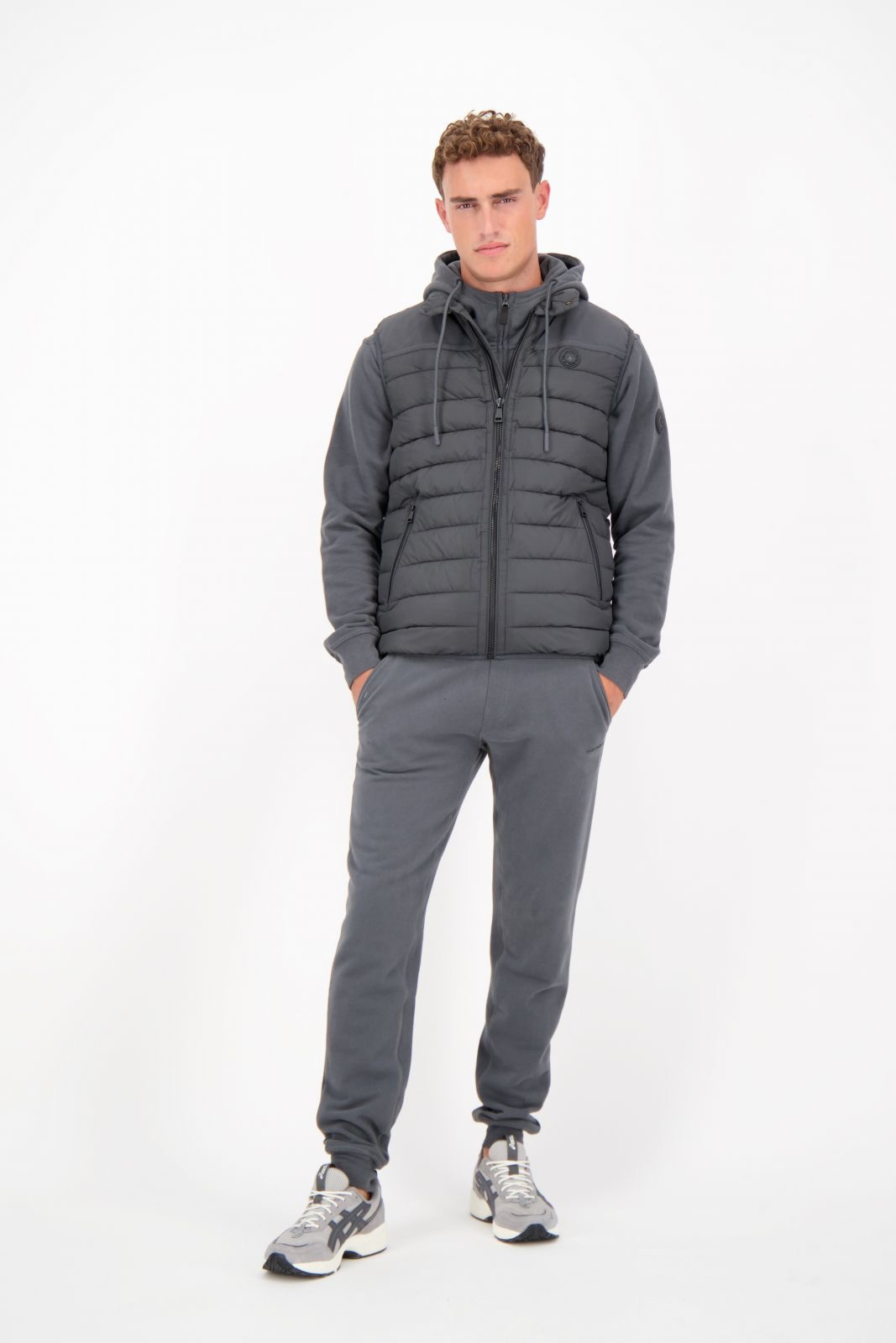 Airforce Jas Padded Bodywarmer D-grijs