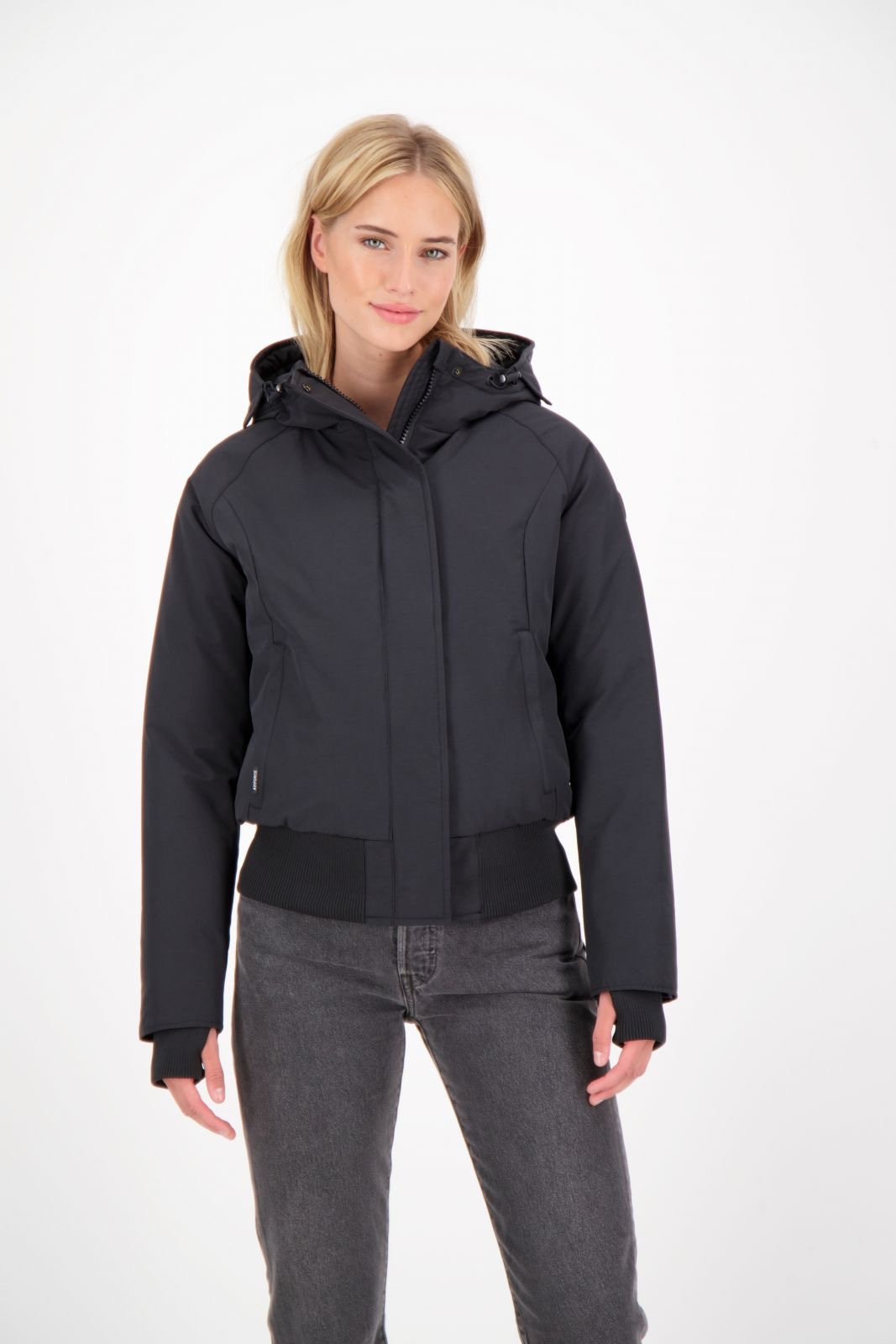 Airforce Jas Bomber Jacket Zwart