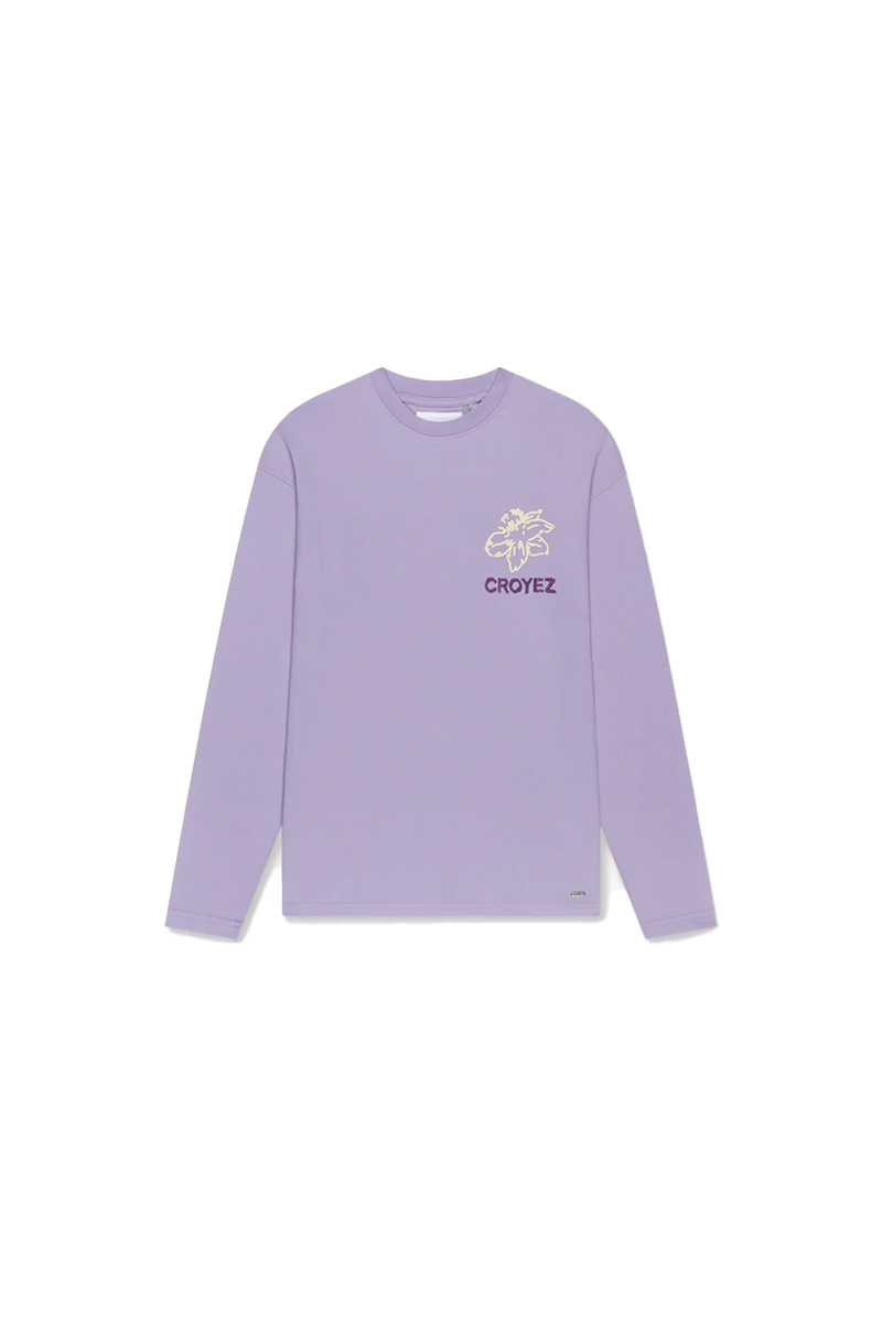 Croyez T-shirt Gardener Longsleeve T-shirts Paars