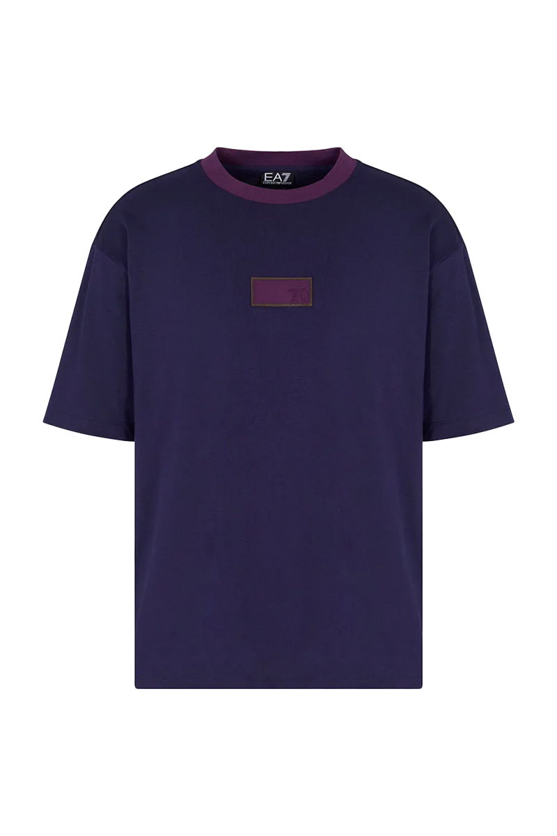 Ea7 T-shirt Af12957-7x000154 Blauw
