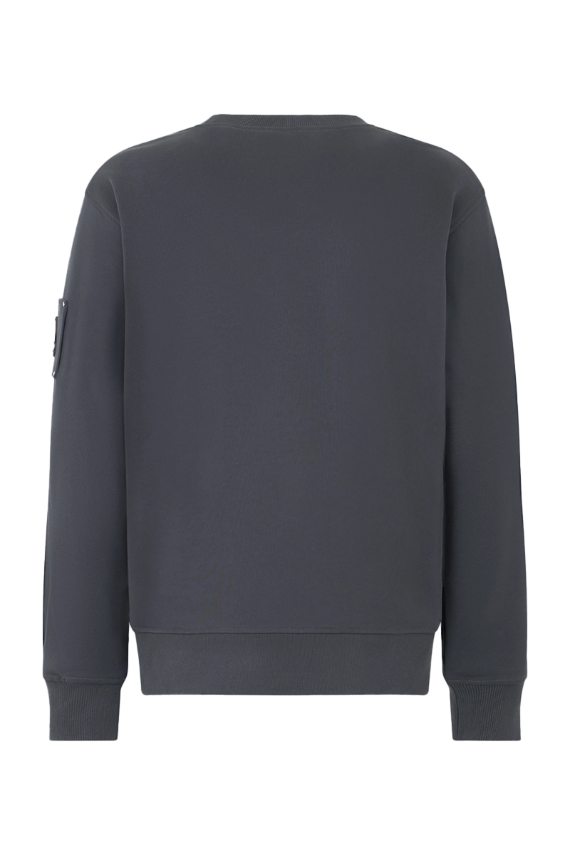 Moose Knuckles Sweater Hartsfield Crew Grijs