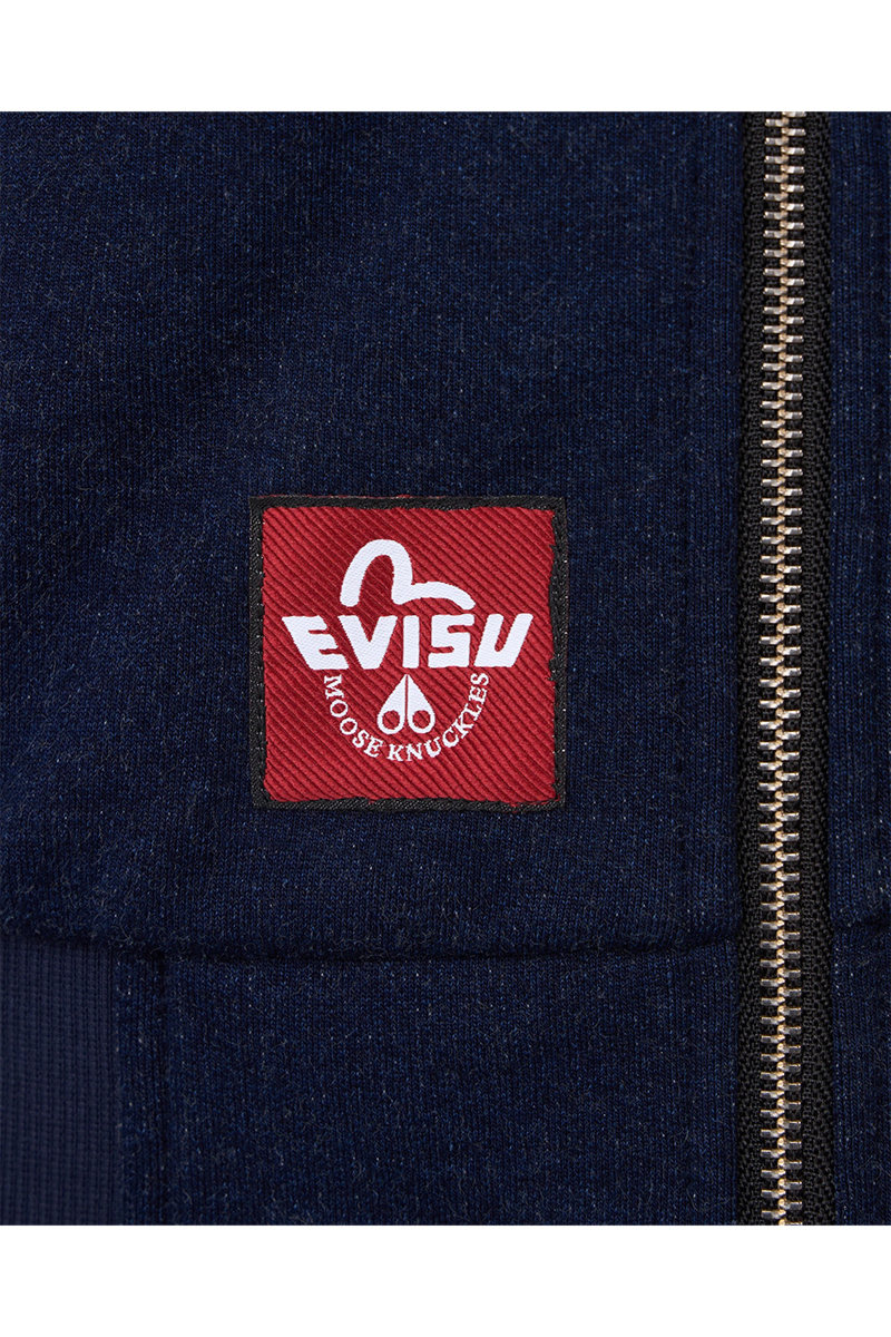 Moose Knuckles Jas Evisu X Moose Classic Bunny Blauw