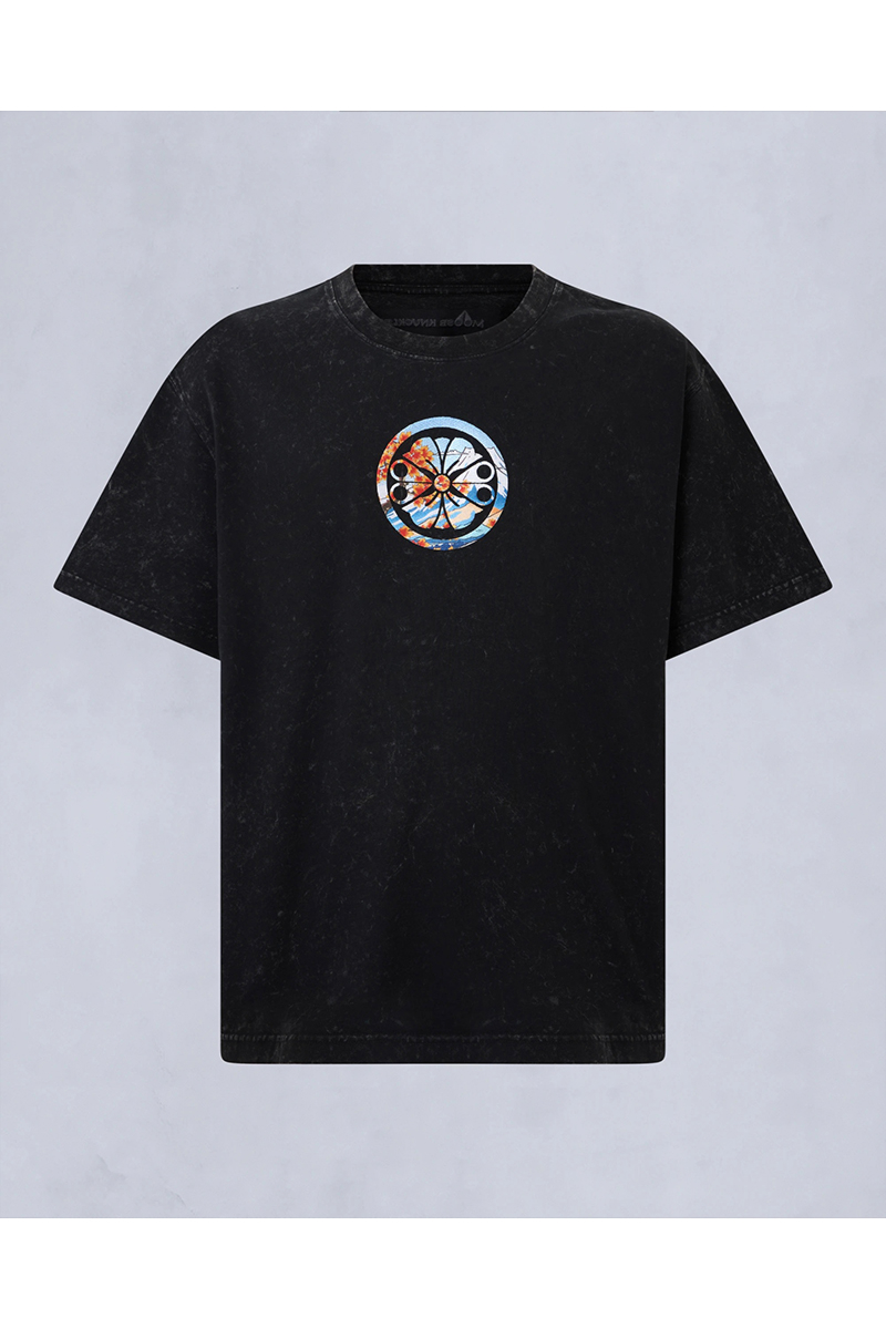 Moose Knuckles T-shirt Evisu X Moose S/s Tee Zwart