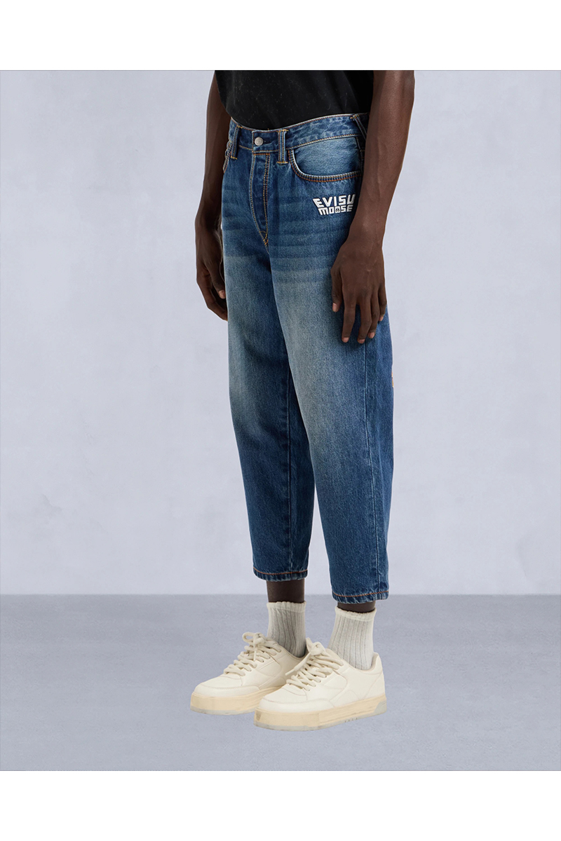 Moose Knuckles Jeans Evisu X Moose Denim Jeans Raw Denim
